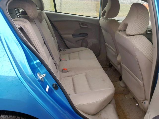 JHMZE2H74AS022951 - 2010 HONDA INSIGHT BLUE photo 6