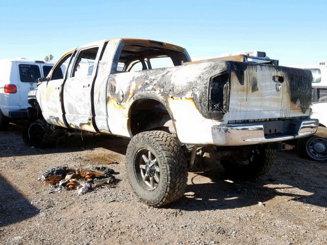 3D7KS29D46G161742 - 2006 DODGE RAM 2500 WHITE photo 3