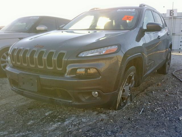 1C4PJLCB7GW283997 - 2016 JEEP CHEROKEE L BLACK photo 2