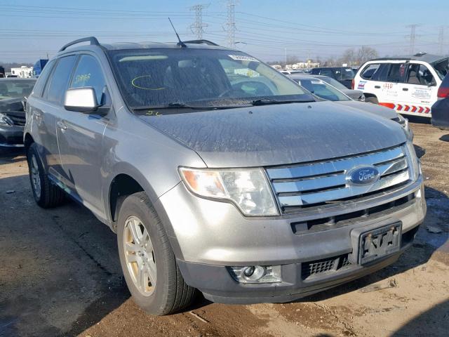 2FMDK48C08BA77054 - 2008 FORD EDGE SEL SILVER photo 1