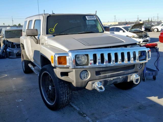 5GTDN13E978210312 - 2007 HUMMER H3 BEIGE photo 1