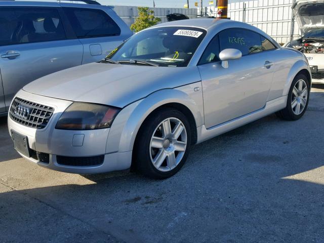 TRUSC28N131006468 - 2003 AUDI TT SILVER photo 2