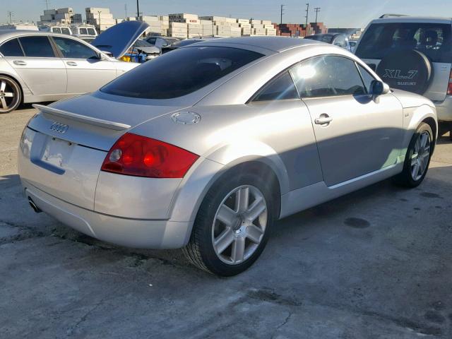 TRUSC28N131006468 - 2003 AUDI TT SILVER photo 4