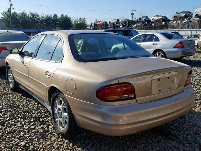 1G3WH52H92F102724 - 2002 OLDSMOBILE INTRIGUE G BEIGE photo 3