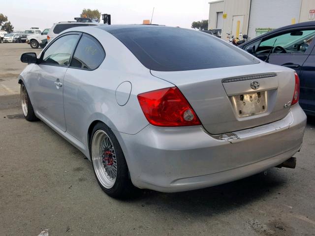 JTKDE177950050682 - 2005 TOYOTA SCION TC 银色 照片 3