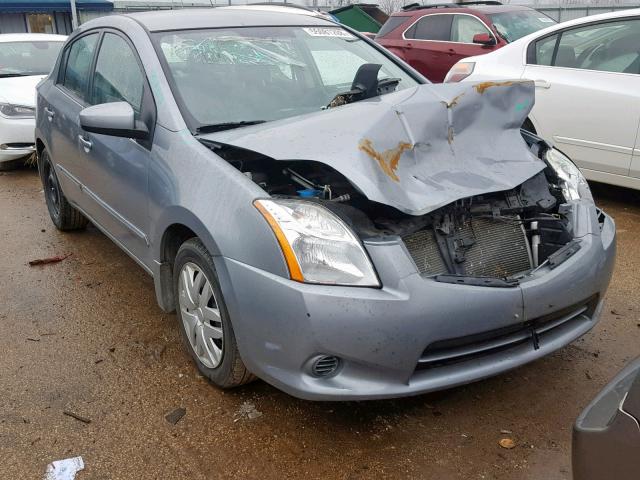 3N1AB6AP6CL724962 - 2012 NISSAN SENTRA 2.0 GRAY photo 1