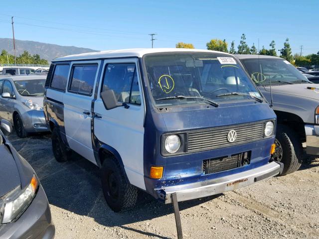 WV2YB025XFH038109 - 1985 VOLKSWAGEN VANAGON BU TWO TONE photo 1