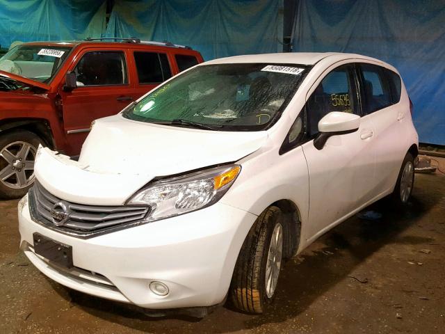 3N1CE2CPXFL377162 - 2015 NISSAN VERSA NOTE WHITE photo 2