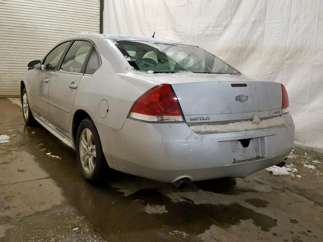 2G1WA5E31E1136844 - 2014 CHEVROLET IMPALA LIM SILVER photo 3