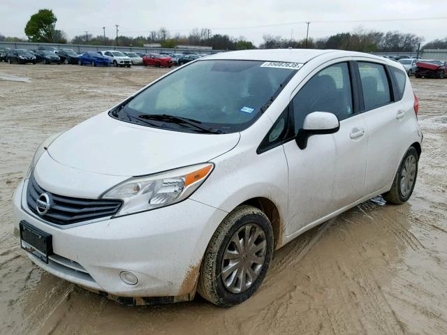 3N1CE2CP8EL427538 - 2014 NISSAN VERSA NOTE WHITE photo 2