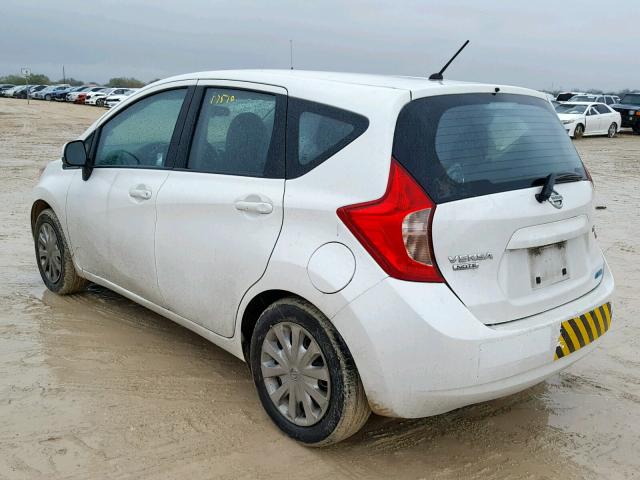 3N1CE2CP8EL427538 - 2014 NISSAN VERSA NOTE WHITE photo 3