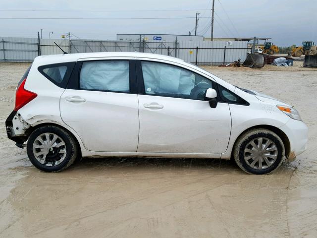 3N1CE2CP8EL427538 - 2014 NISSAN VERSA NOTE WHITE photo 9