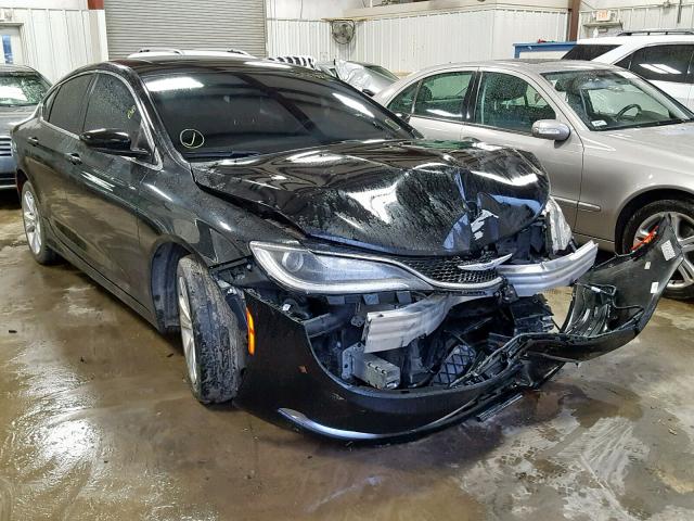 1C3CCCAB6GN144742 - 2016 CHRYSLER 200 LIMITE BLACK photo 1