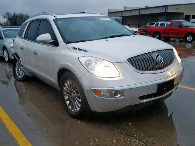 5GAKRCEDXCJ269683 - 2012 BUICK ENCLAVE WHITE photo 1