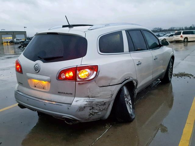 5GAKRCEDXCJ269683 - 2012 BUICK ENCLAVE WHITE photo 4