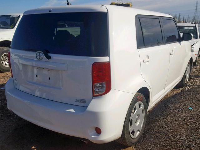 JTLZE4FE7B1123041 - 2011 TOYOTA SCION XB WHITE photo 4