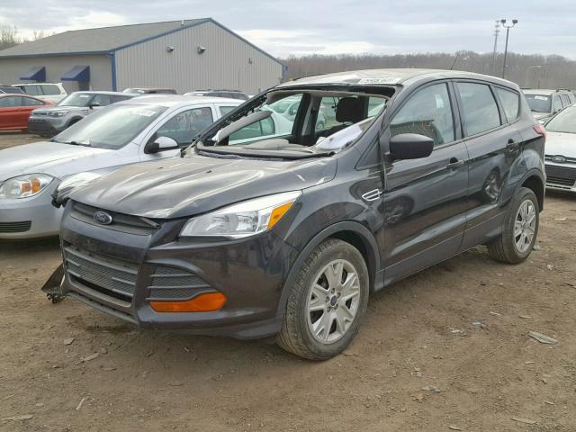 1FMCU0F7XFUA66395 - 2015 FORD ESCAPE S BLACK photo 2