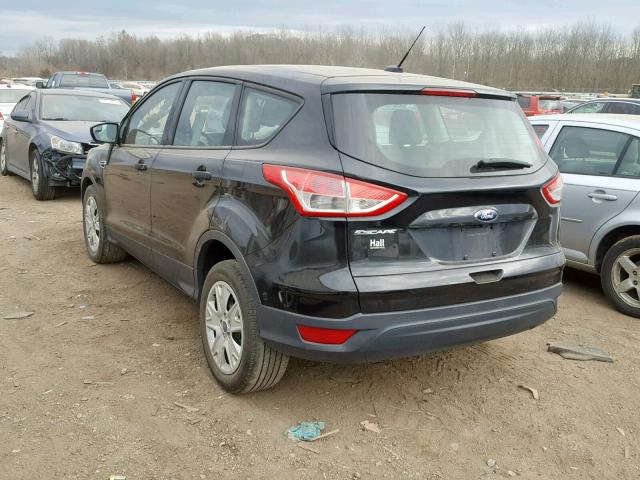 1FMCU0F7XFUA66395 - 2015 FORD ESCAPE S BLACK photo 3