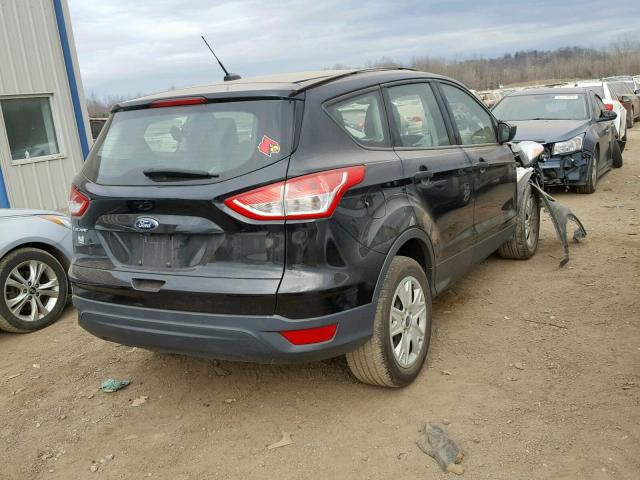 1FMCU0F7XFUA66395 - 2015 FORD ESCAPE S BLACK photo 4