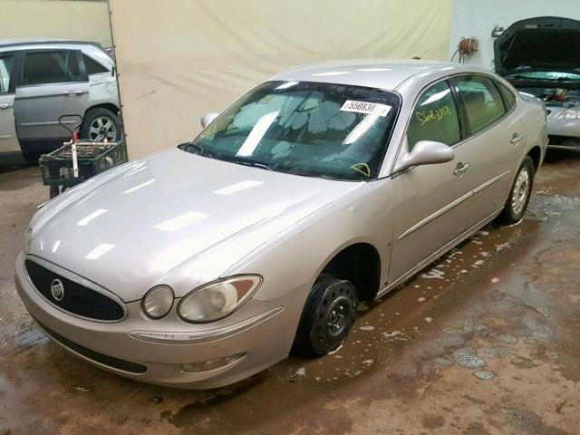 2G4WD582561170123 - 2006 BUICK LACROSSE C SILVER photo 2