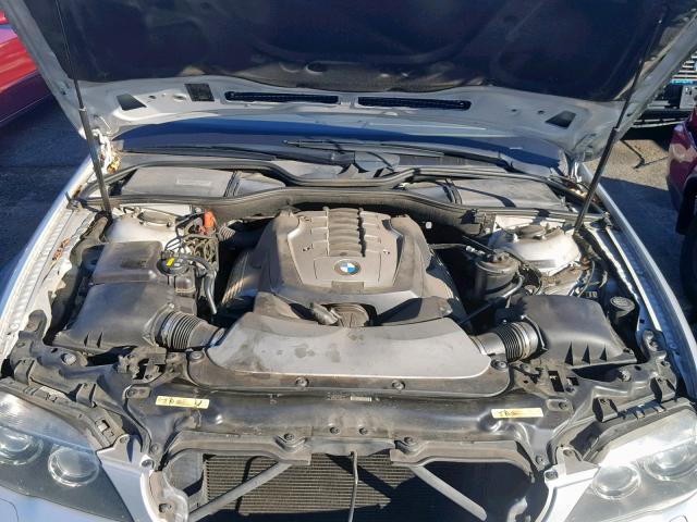 WBAHL83506DT04668 - 2006 BMW 750 I SILVER photo 7