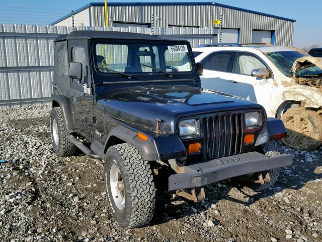 1J4FY19P0SP317208 - 1995 JEEP WRANGLER / BLACK photo 1