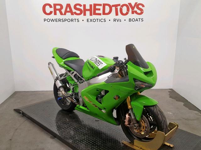 JKBZXJB123A010127 - 2003 KAWASAKI ZX636 B1 GREEN photo 17