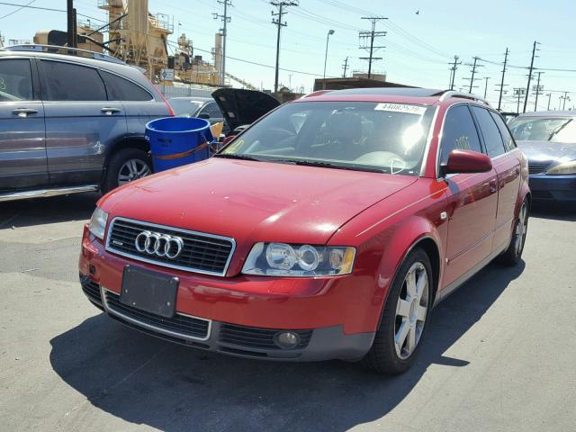 WAUVT68E42A308752 - 2002 AUDI A4 3.0 AVA RED photo 2