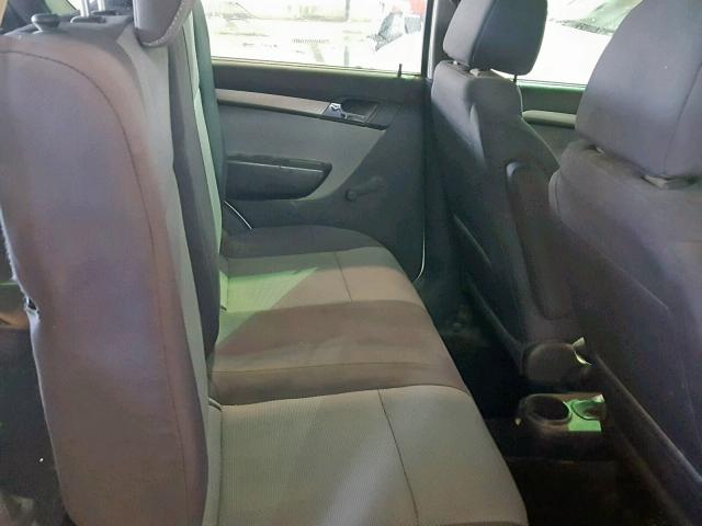 KL1TD66E29B396481 - 2009 CHEVROLET AVEO LS WHITE photo 6