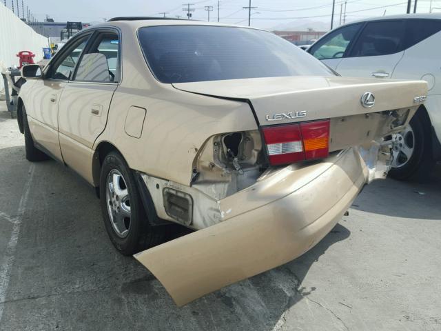 JT8BF22G5V0024801 - 1997 LEXUS ES 300 BEIGE photo 3