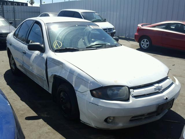 1G1JF52F337257238 - 2003 CHEVROLET CAVALIER L WHITE photo 1