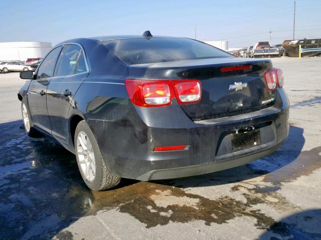 1G11F5RR3DF112109 - 2013 CHEVROLET MALIBU 2LT BLACK photo 3