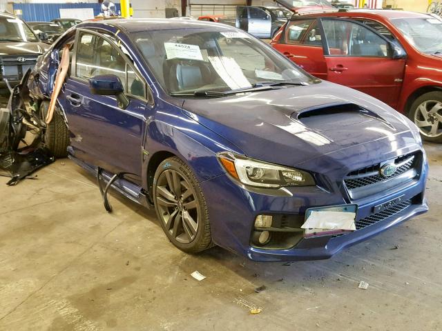 JF1VA1J66G8833606 - 2016 SUBARU WRX LIMITE BLUE photo 1