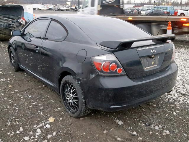 JTKDE167X80253179 - 2008 TOYOTA SCION TC BLACK photo 3