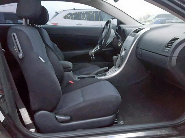 JTKDE167X80253179 - 2008 TOYOTA SCION TC BLACK photo 5