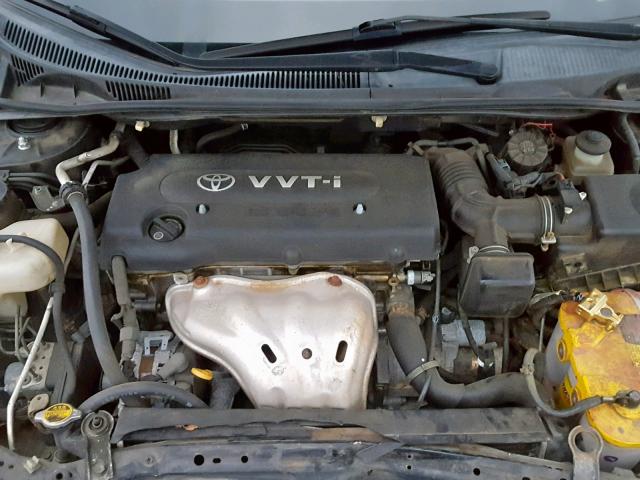 JTKDE167X80253179 - 2008 TOYOTA SCION TC BLACK photo 7