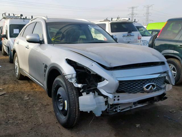 JN8CS1MWXHM416092 - 2017 INFINITI QX70 SILVER photo 1