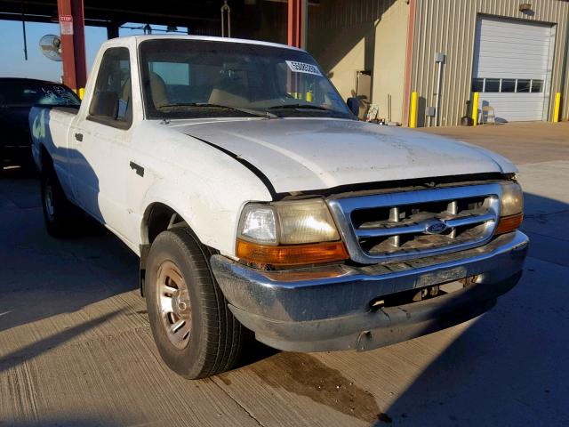 1FTYR10C0XUA78306 - 1999 FORD RANGER WHITE photo 1