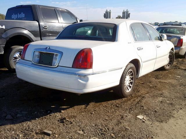 1LNHM82W4YY837298 - 2000 LINCOLN TOWN CAR S WHITE photo 4