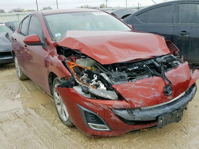 JM1BL1U56B1450633 - 2011 MAZDA 3 S RED photo 1