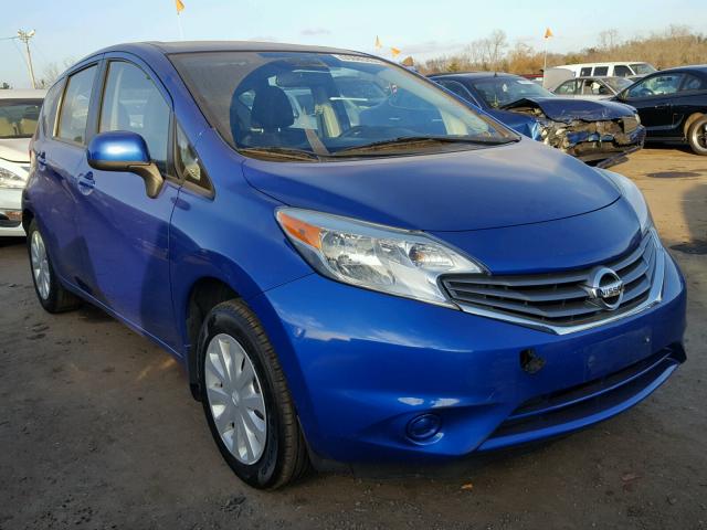 3N1CE2CP1EL363648 - 2014 NISSAN VERSA NOTE BLUE photo 1