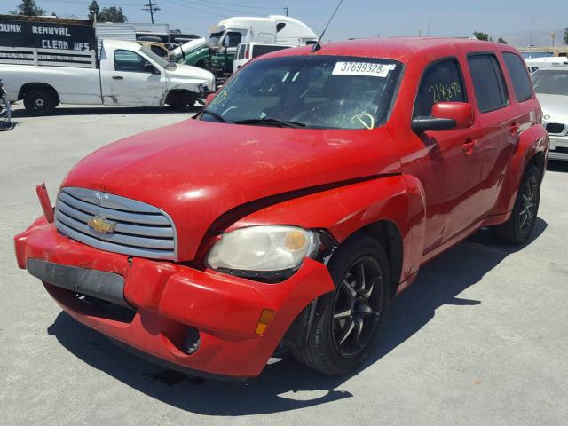 3GNDA23D98S639451 - 2008 CHEVROLET HHR LT RED photo 2