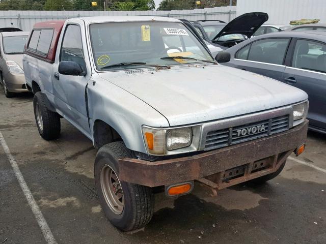 JT4RN01P7K4001162 - 1989 TOYOTA PICKUP 1/2 SILVER photo 1