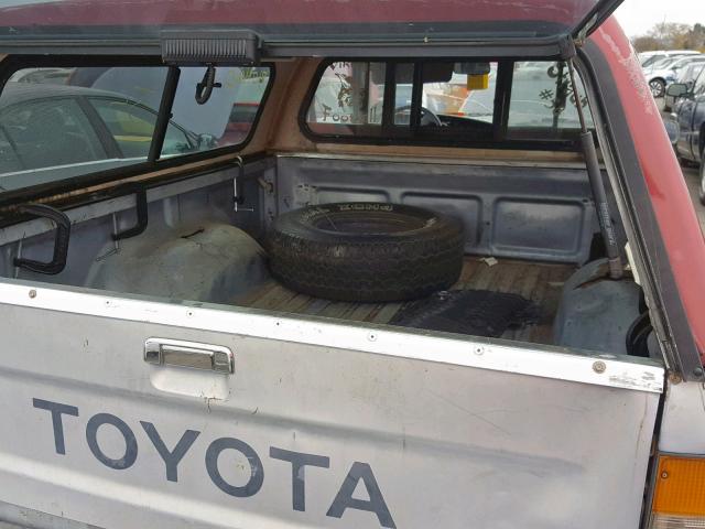 JT4RN01P7K4001162 - 1989 TOYOTA PICKUP 1/2 SILVER photo 6