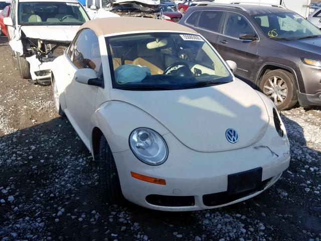 3VWRF31Y69M409672 - 2009 VOLKSWAGEN NEW BEETLE CREAM photo 1