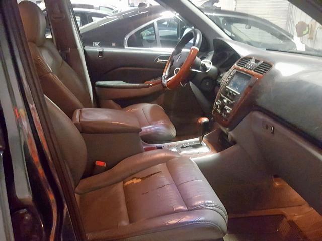 2HNYD18744H508031 - 2004 ACURA MDX TOURIN GRAY photo 5