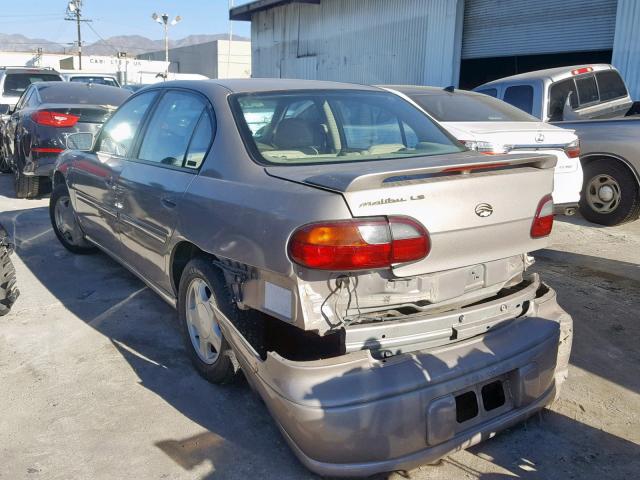 1G1NE52J8Y6350410 - 2000 CHEVROLET MALIBU LS 米色 照片 3