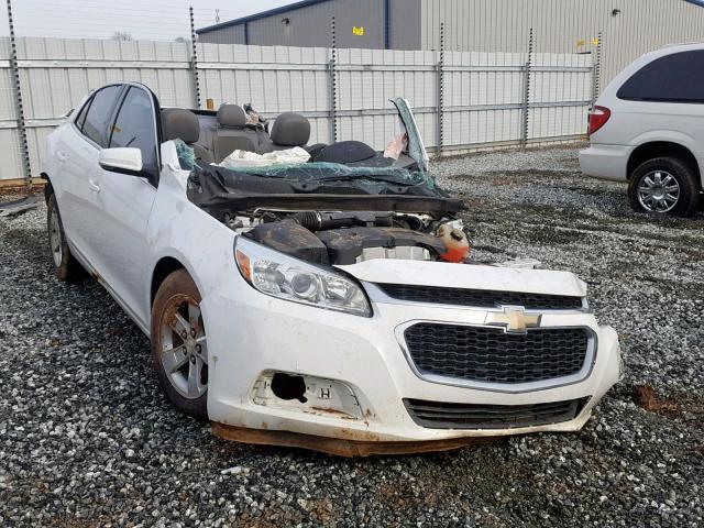 1G11C5SL1FF249261 - 2015 CHEVROLET MALIBU 1LT WHITE photo 1