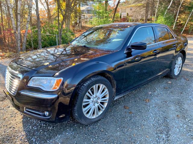 2C3CCARG8EH355791 - 2014 CHRYSLER 300 BLACK photo 2