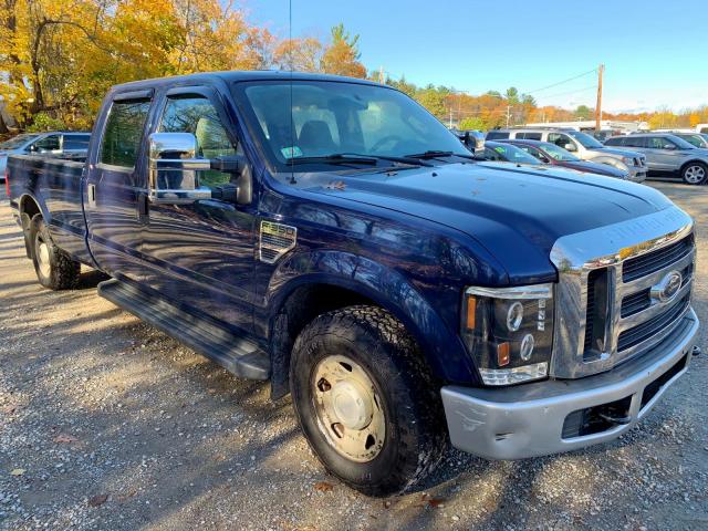 1FTWW30588EB33352 - 2008 FORD F350 SRW S BLUE photo 1